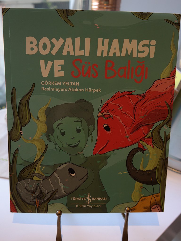 Boyalı Hamsi ve Süs Balığı,