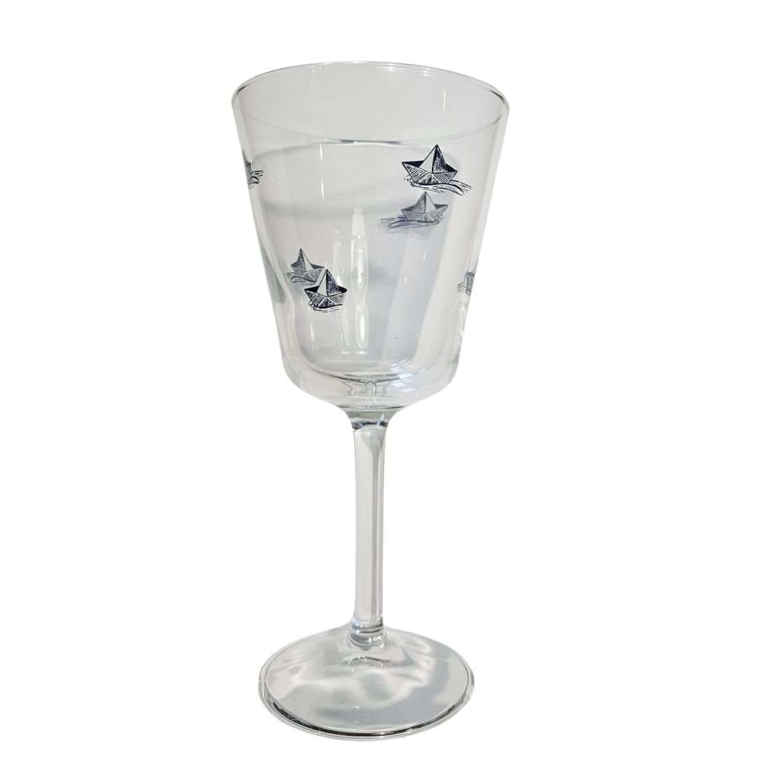 Küçük Kayıklar Şarap Kadehi